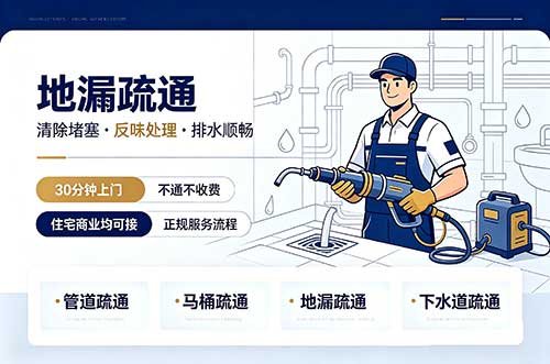 河间地漏疏通